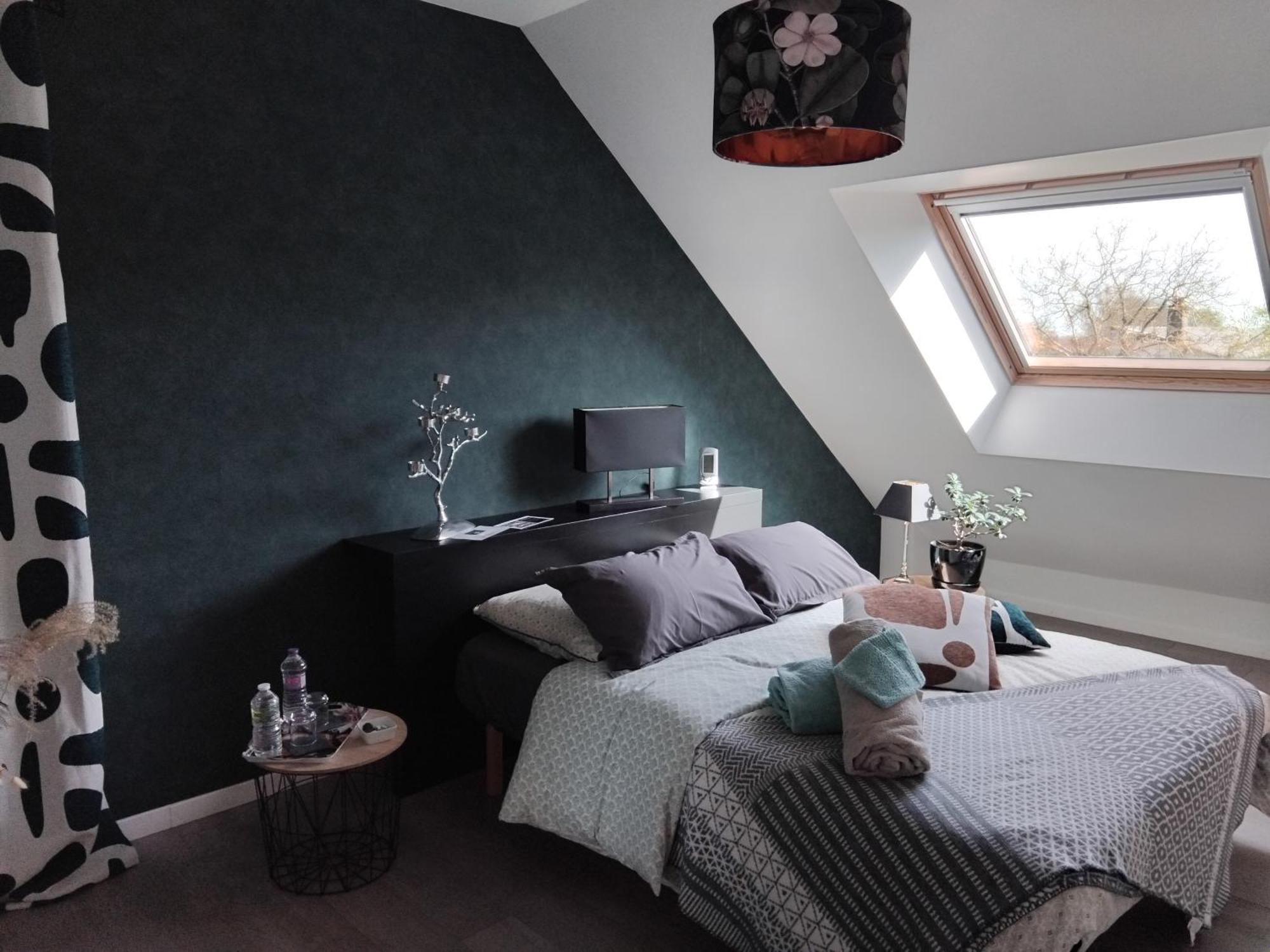 Chambre Dans Un Ecrin De Verdure Angrie Extérieur photo